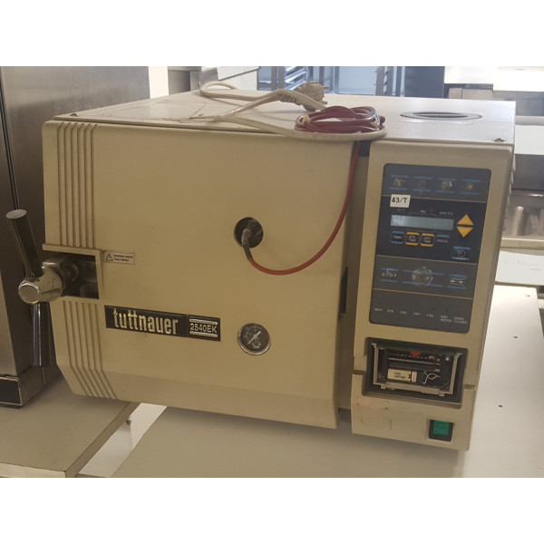 Tuttnauer 2540 autoclave EC